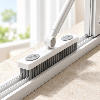 26CM Extended V-Shaped Floor Cleaning Brush – Gap Cleaning &amp; Squeegee Design